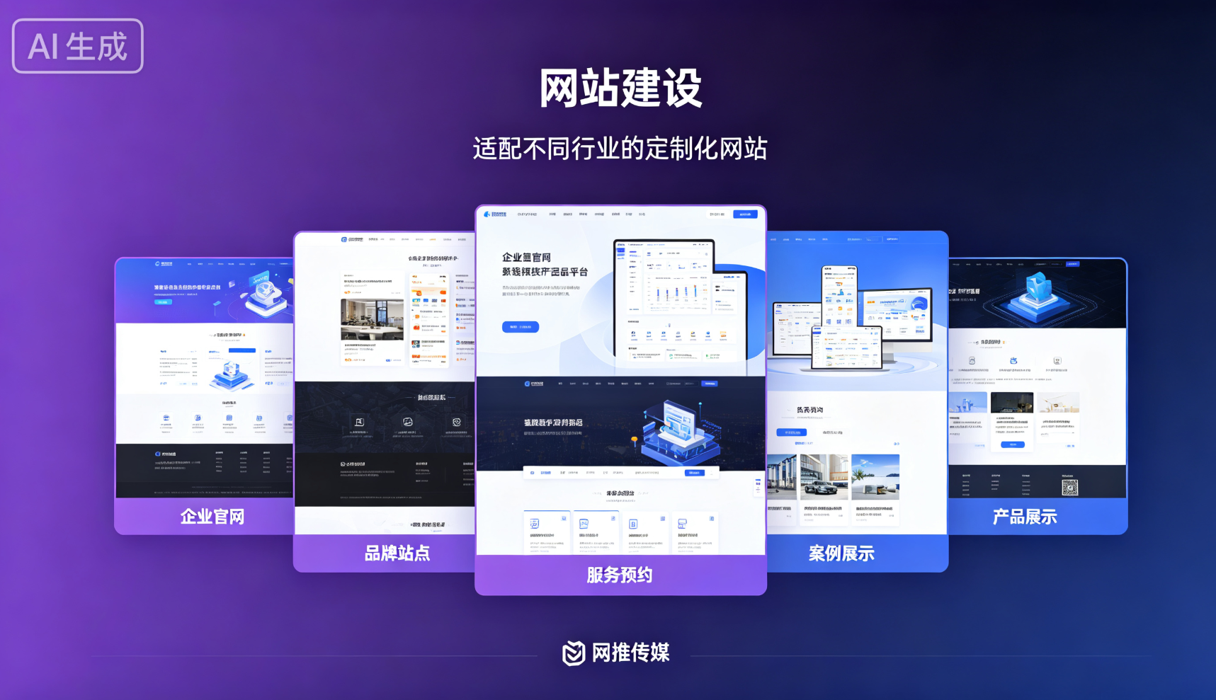 企业网站建设项目设计效果图